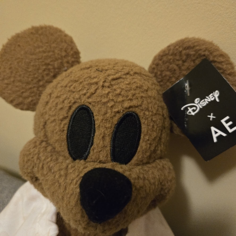 American Eagle Plush Mickey Mouse with Dust Cover - Brand New - Picture 7 of 10